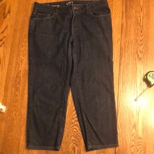 ♥️ Loft cropped jeans